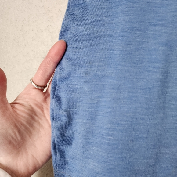 VOORMI Solstice blended wool mini skirt‎ pull on athletic skirt in blue size XS - Picture 9 of 9